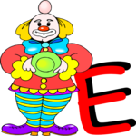 Clown E Clip Art