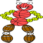 Sports Ball Guy Clip Art