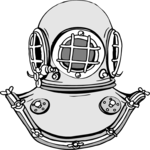 Deep Sea Diving Mask 1 Clip Art