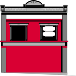 Ticket Booth 1 Clip Art