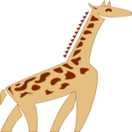 Giraffe 06 Clip Art