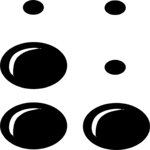 Braille- 8 Clip Art