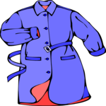 Coat 08 Clip Art