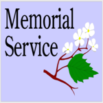 Memorial Service Clip Art