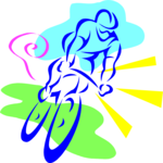 Cycling 16 Clip Art