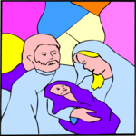 Mary & Joseph 7 Clip Art