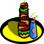 Sandwich - Dagwood 2 Clip Art