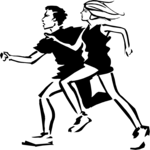 Runners 11 Clip Art