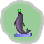 Seal 14 Clip Art