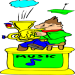 Graduate - Music Clip Art