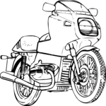 Motorcycle 07 Clip Art