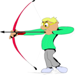 Archery 04 Clip Art