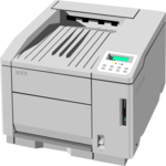 Printer 008 Clip Art