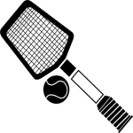 Tennis Equipment Clip Art