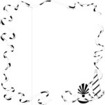 Party Frame 2 Clip Art