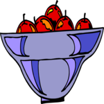 Fruit Bowl 03 Clip Art