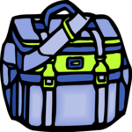 Duffle Bag 11 Clip Art