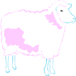 Sheep 06 Clip Art