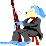 Bassoon Player - Dog
