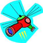 Satellite - Voshod 1 Clip Art