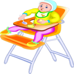 Baby in High Chair 3