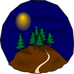 Country Road 20 Clip Art