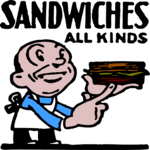 Sandwiches - All Kinds Clip Art