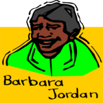 Barbara Jordan Clip Art