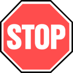 Stop 09 Clip Art