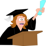 Graduate 02 (2) Clip Art