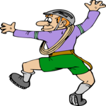 Rock Climber 13 Clip Art