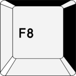 Key F08 Clip Art