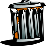 Trash Can 09 Clip Art