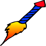 Rocket 5 Clip Art