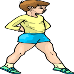 Boy Walking 4 Clip Art