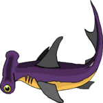 Shark - Hammerhead 6 Clip Art