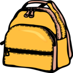 Backpack 07 Clip Art