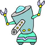 Robot 099 Clip Art