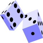 Dice 08 Clip Art