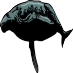 Whale - Humpback 2 Clip Art