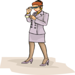 Businesswoman 38 Clip Art