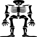 Skeleton I Clip Art