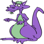 Dragon 133 Clip Art