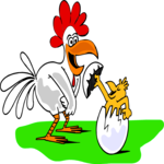 Chick Hatching 5 Clip Art