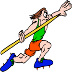 T & F - Javelin 13 Clip Art