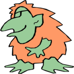 Troll 07 Clip Art