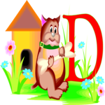 Cartoon Animal D Clip Art