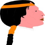 Native American 01 Clip Art