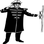 Doorman 2 Clip Art