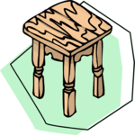 End Table 8 Clip Art